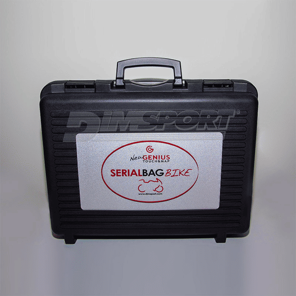 Hard plastic case for cables - bike version
